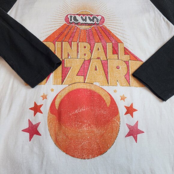Vintage The Who Tommy Pinball Wizard Baseball Style Shirt Womens Small - Picture 4 of 7
